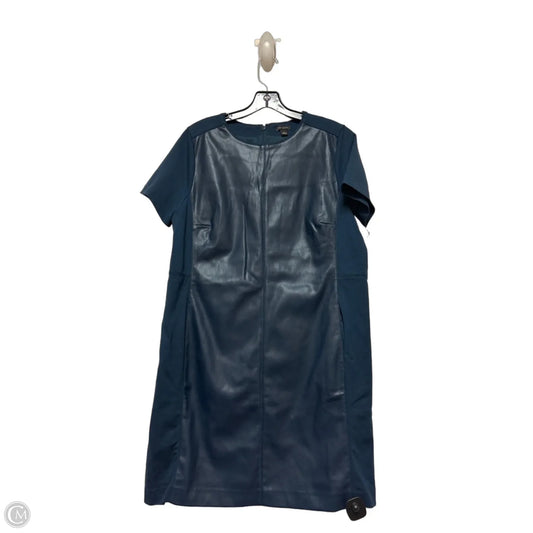 Dress Casual Short By Ann Taylor In Teal, Size: L