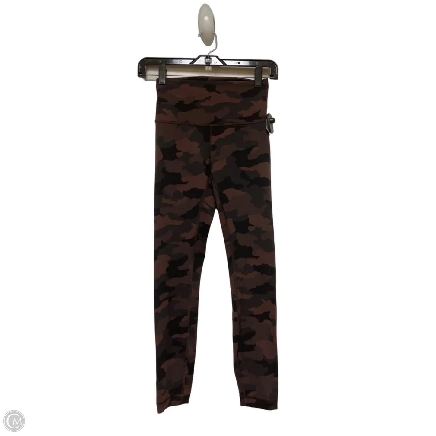 Athletic Leggings By Lululemon In Camouflage Print, Size: Xs