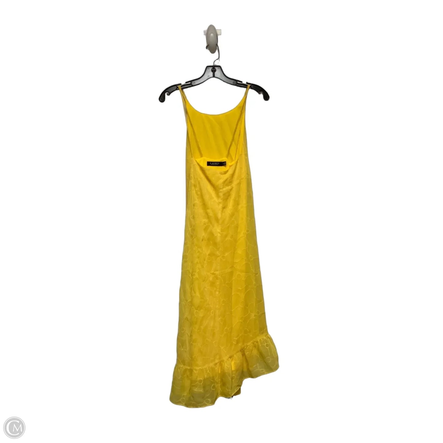 Dress Casual Short By Lauren By Ralph Lauren In Yellow, Size: Xl