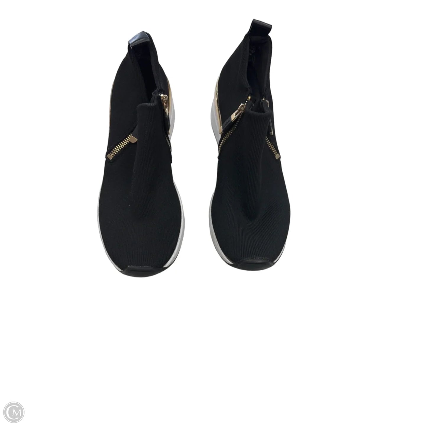 Shoes Sneakers By Dkny In Black & White, Size: 8.5