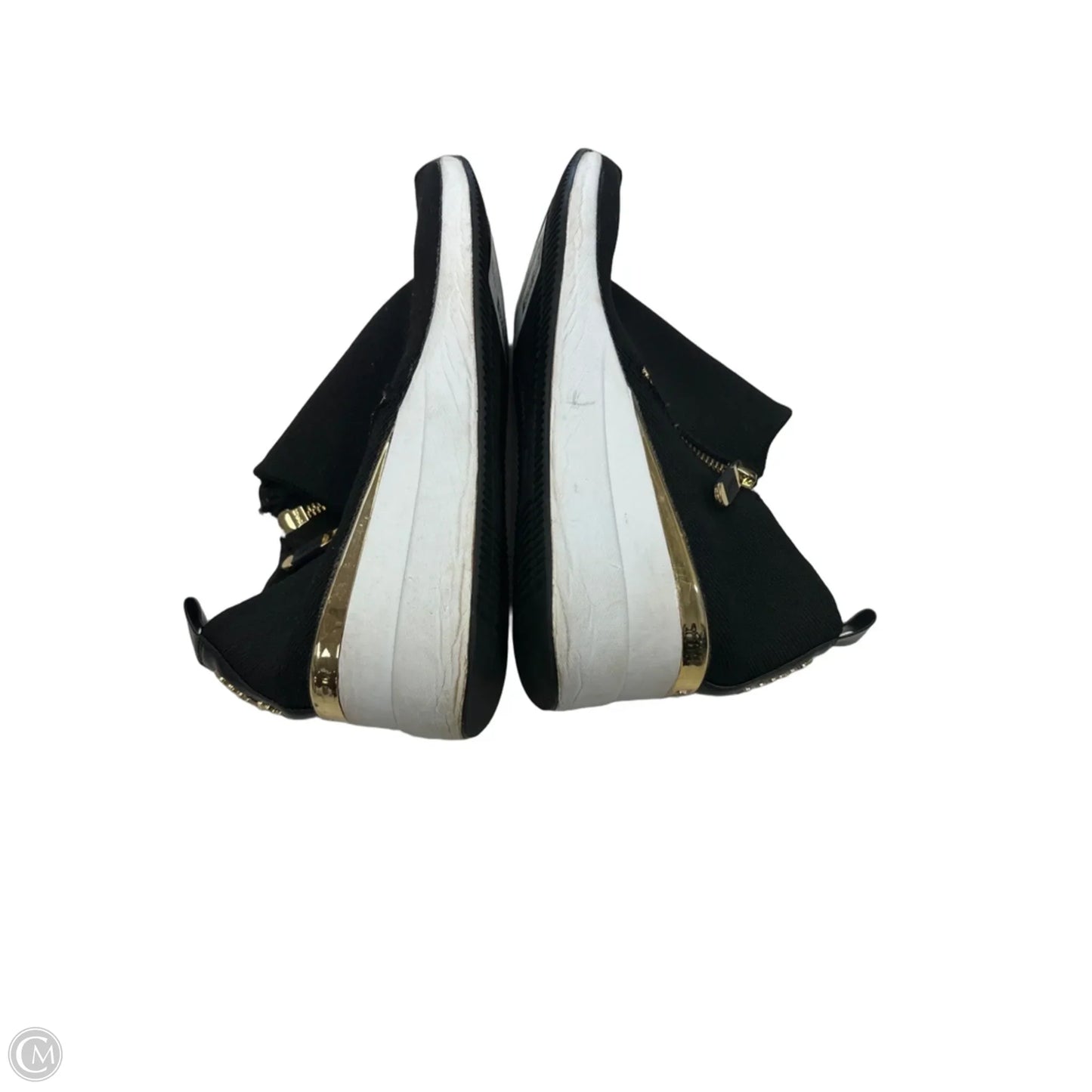 Shoes Sneakers By Dkny In Black & White, Size: 8.5