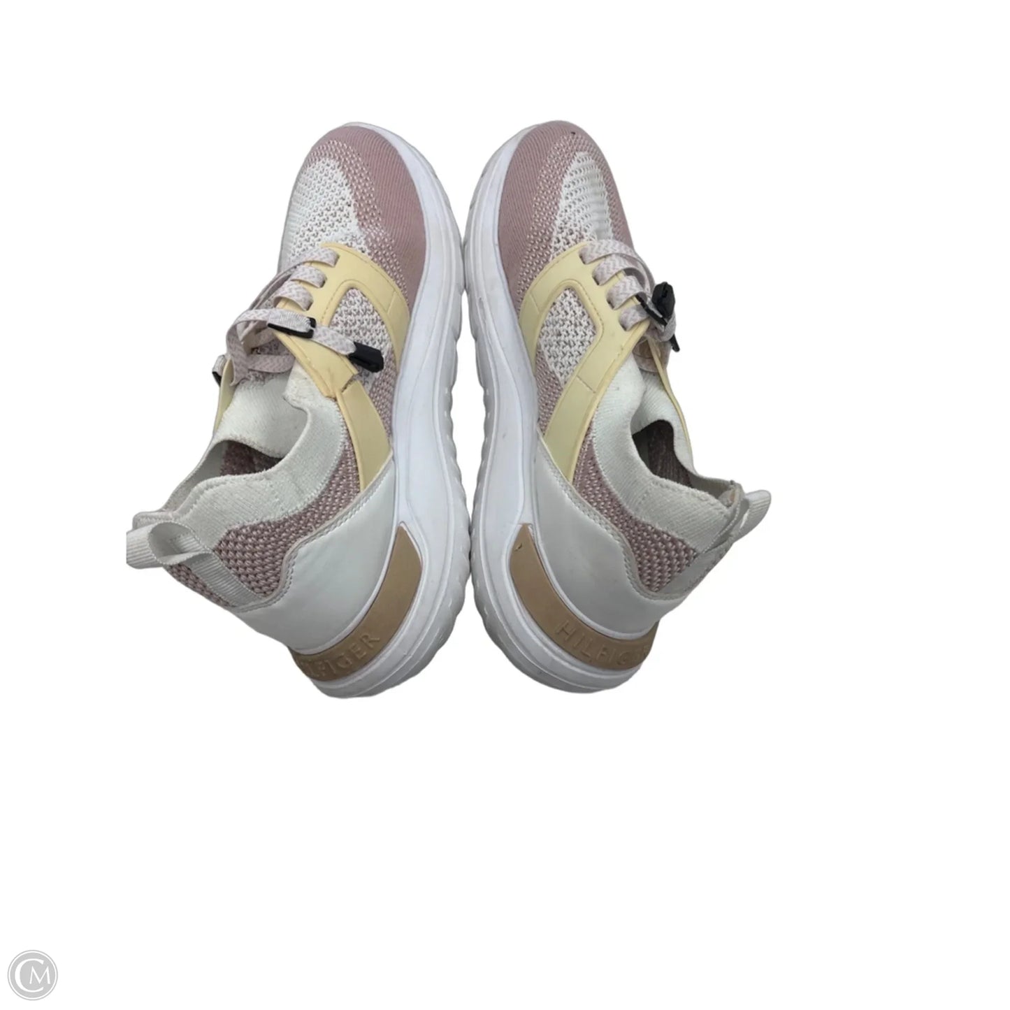 Shoes Athletic By Tommy Hilfiger In Pink & White, Size: 8.5