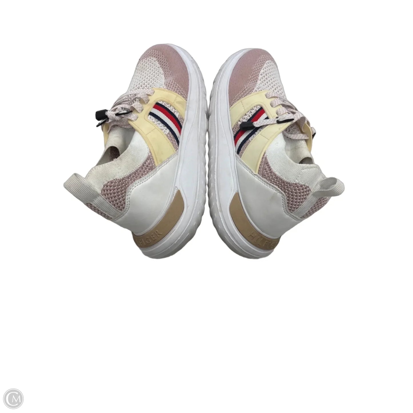 Shoes Athletic By Tommy Hilfiger In Pink & White, Size: 8.5