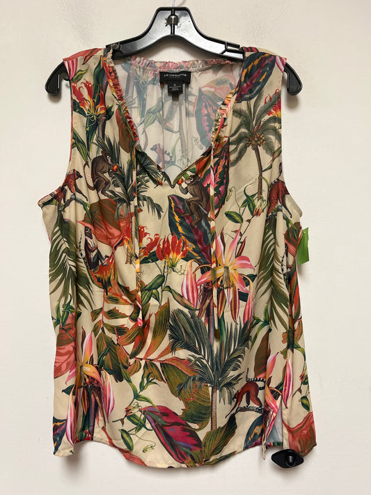 Top Sleeveless By Liz Claiborne  Size: Xl