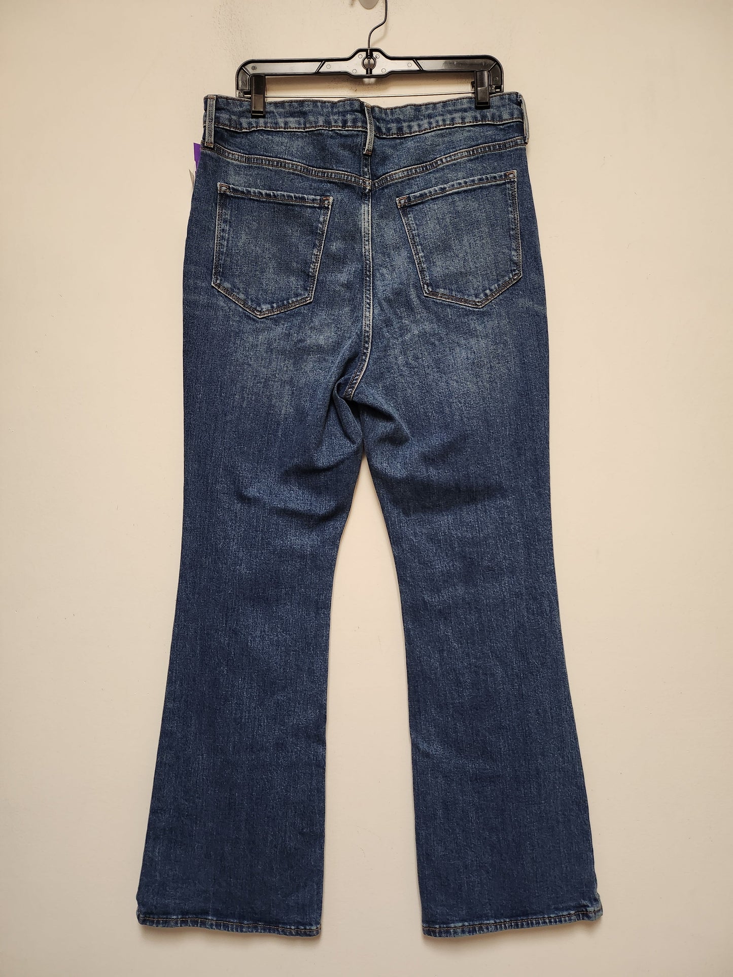 Blue Denim Jeans Flared Old Navy, Size 14