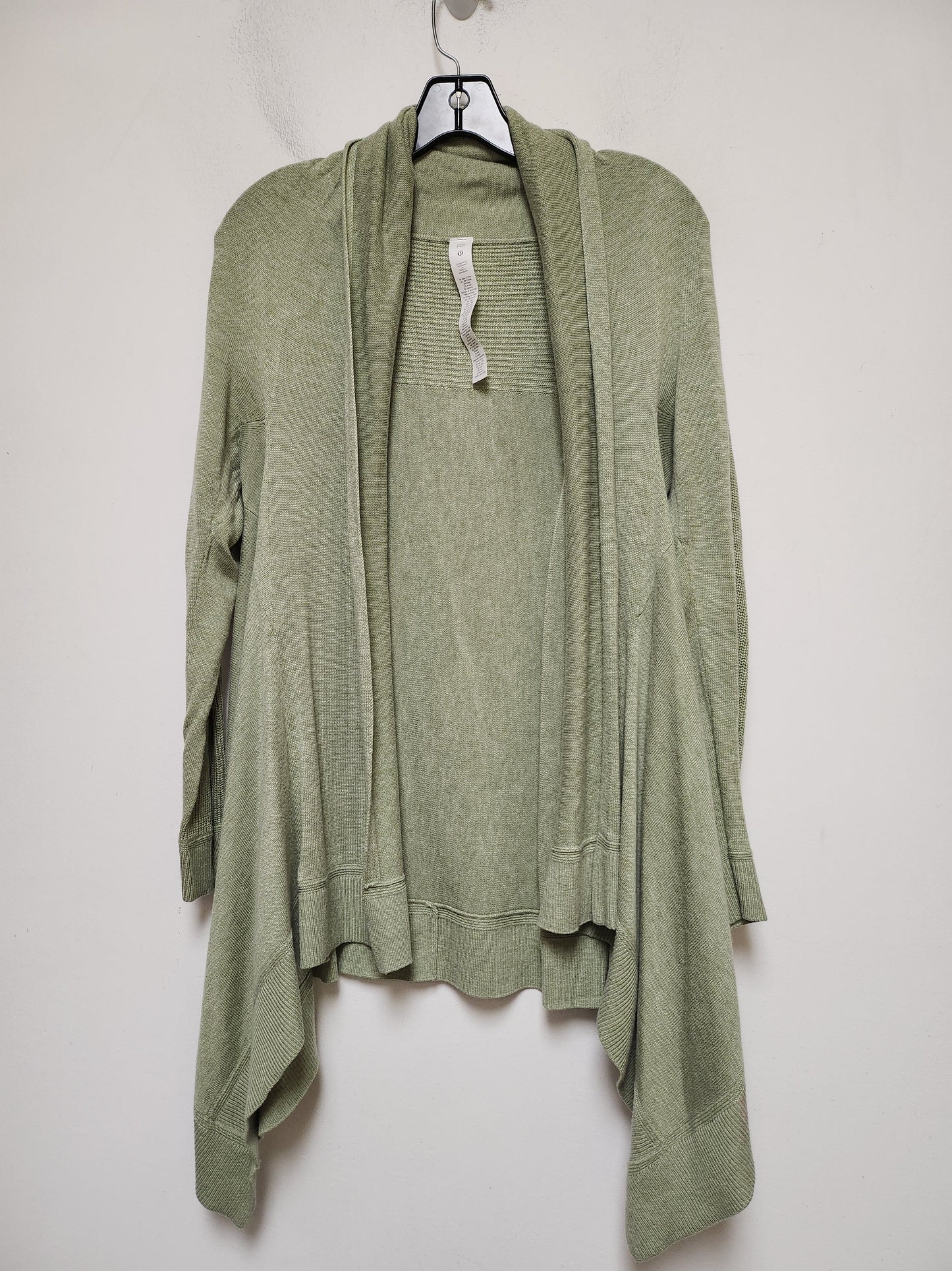 Green Sweater Cardigan Lululemon, Size Xs