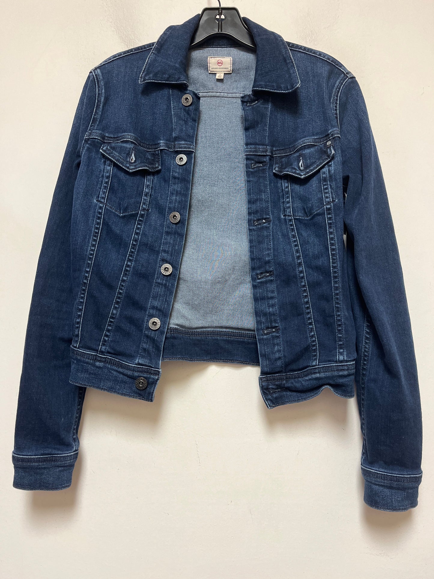 Blue Denim Jacket Denim Adriano Goldschmied, Size S