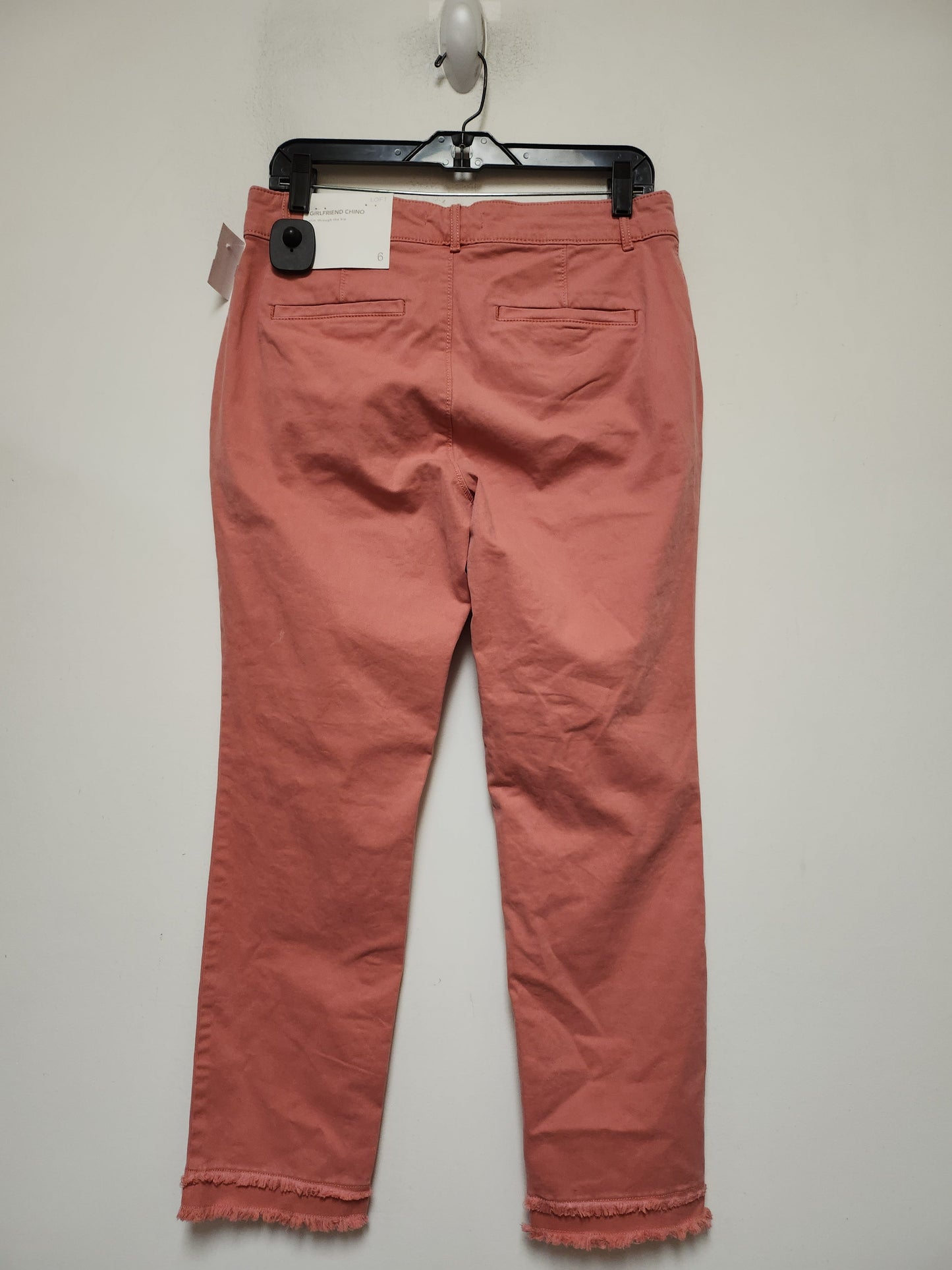 Coral Pants Chinos & Khakis Loft, Size 6