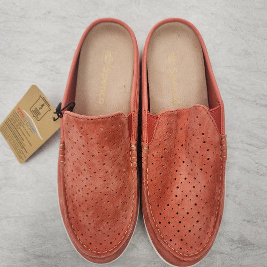Orange Shoes Flats Clothes Mentor, Size 8.5