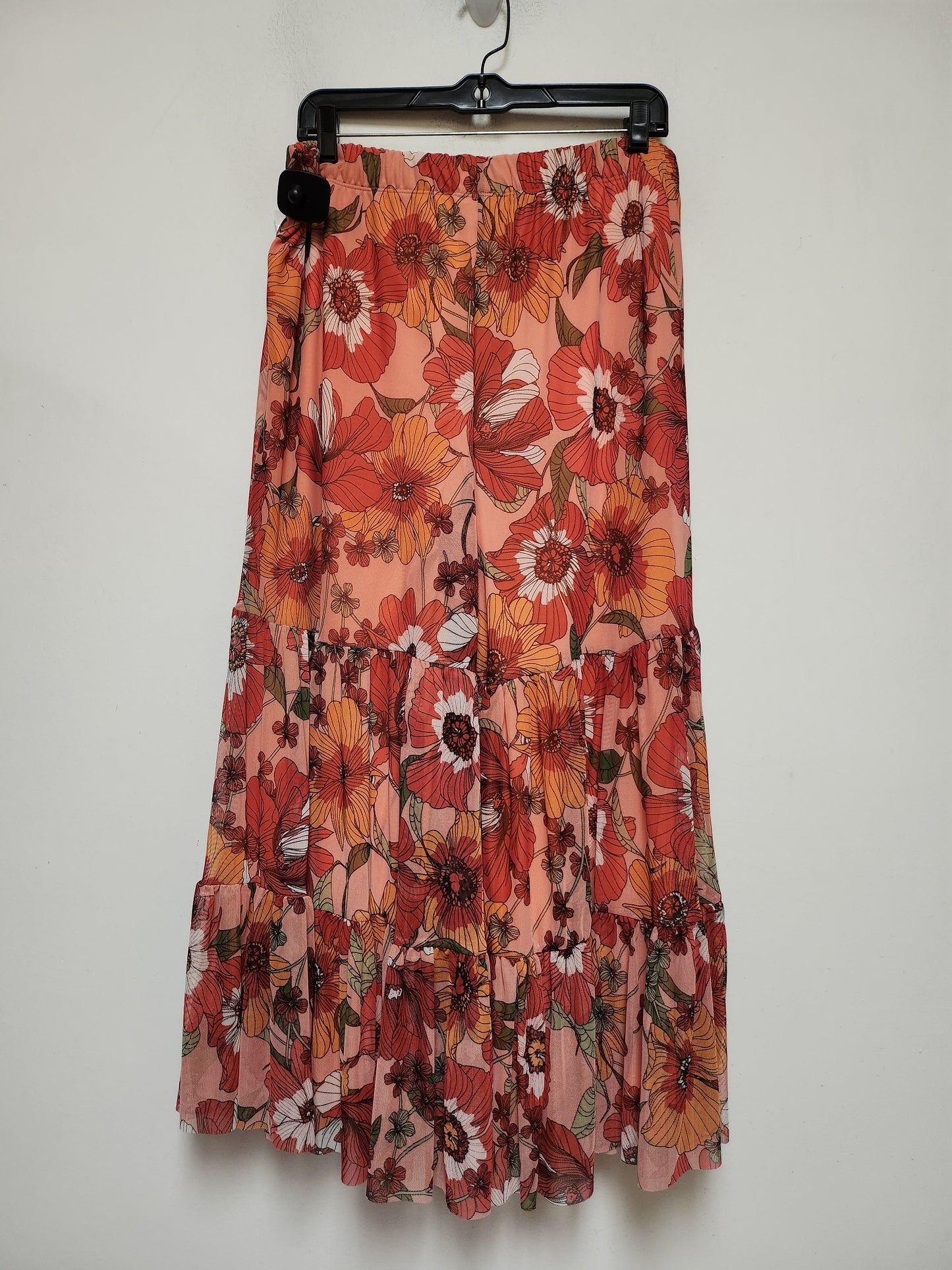 Floral Print Pants Wide Leg Antthony, Size 12