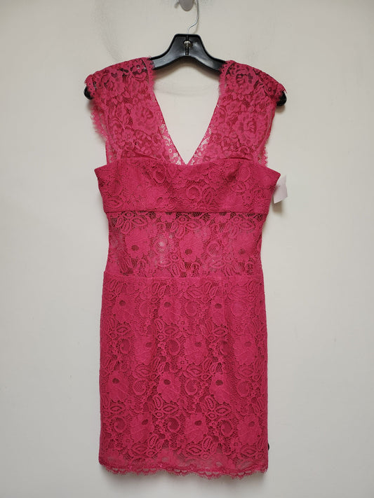 Dress Casual Short By Bcbgmaxazria In Pink, Size: S