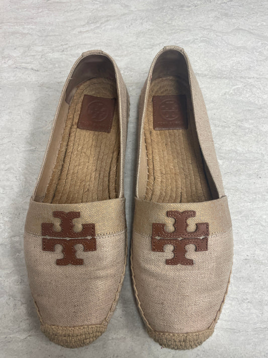 Shoes Designer By Tory Burch In Tan, Size: 9.5