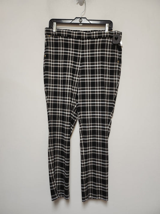 Pants Other By Anne Klein In Plaid Pattern, Size: 12