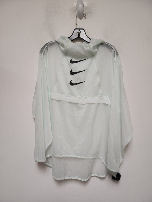 Top Long Sleeve By Nike Apparel In Teal, Size: M