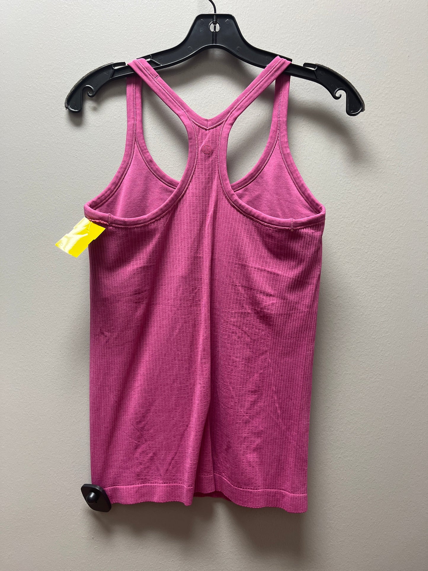 ATHLETIC TANK TOP LULULEMON in PINK, Size: M