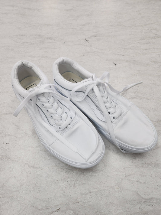 Shoes Sneakers By Vans In White, Size: 8