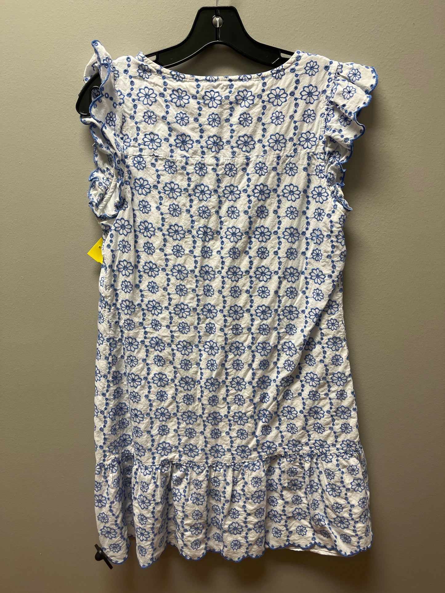 Dress Casual Short By Vineyard Vines In Blue & White, Size: Xs