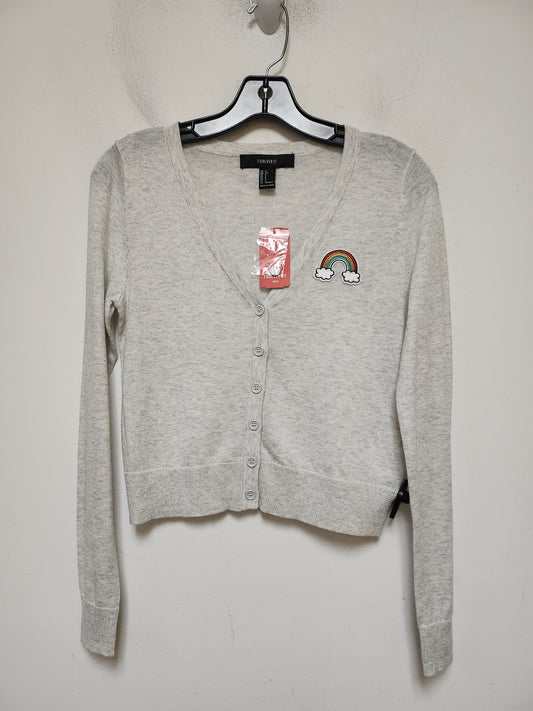 Top Long Sleeve By Forever 21 In Grey, Size: S