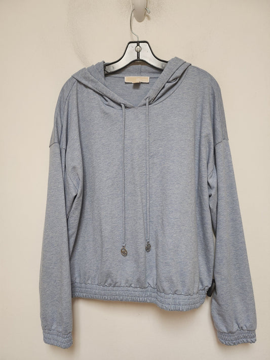 Sweatshirt Hoodie By Michael By Michael Kors In Blue, Size: Xl