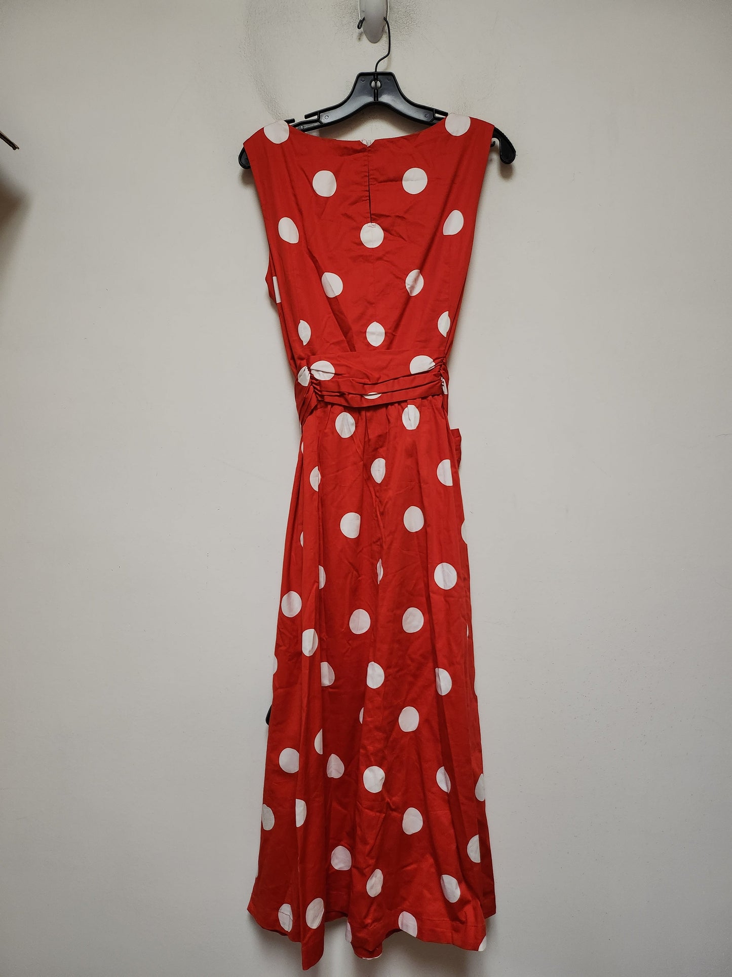 Dress Casual Maxi By Anne Klein In Polkadot Pattern, Size: M