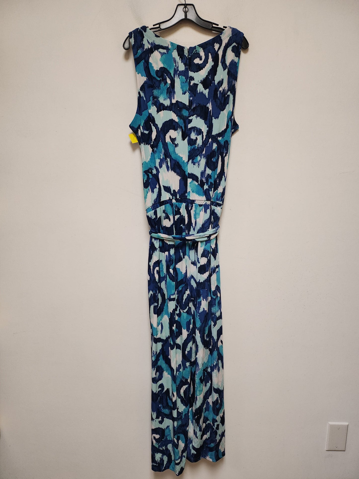 Jumpsuit By Chicos In Blue, Size: Xl