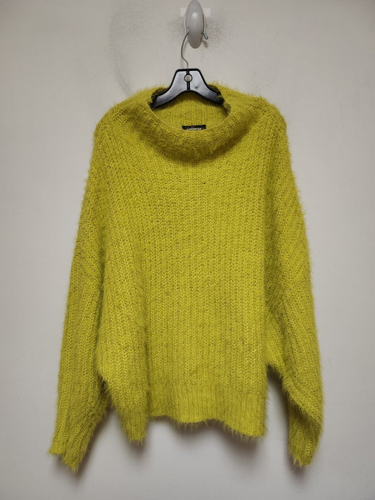 Sweater By Express In Green, Size: Xl