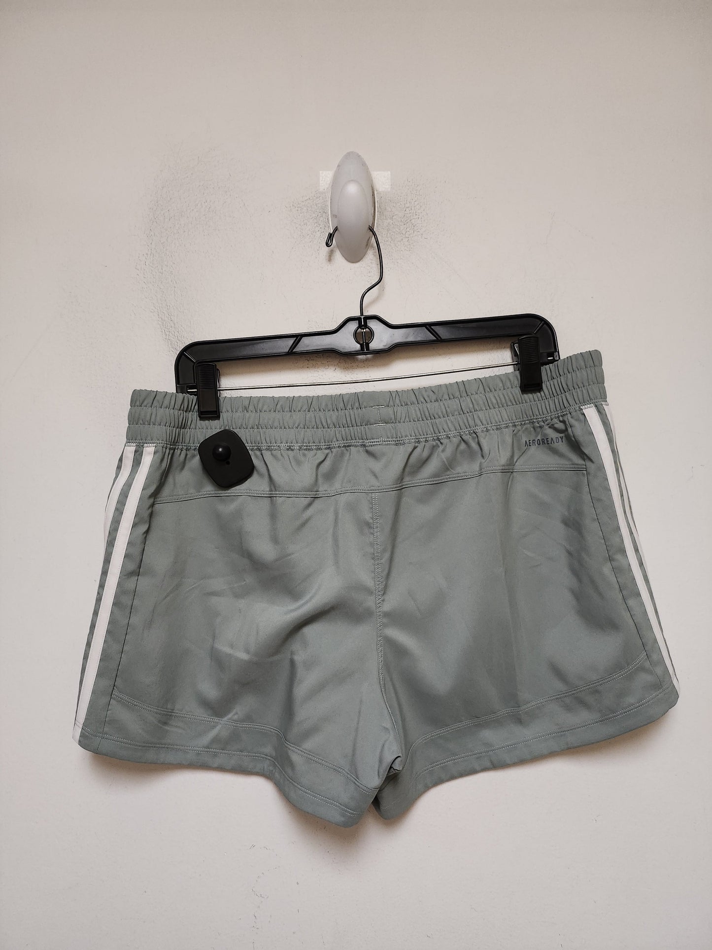 Athletic Shorts By Adidas In Green, Size: L