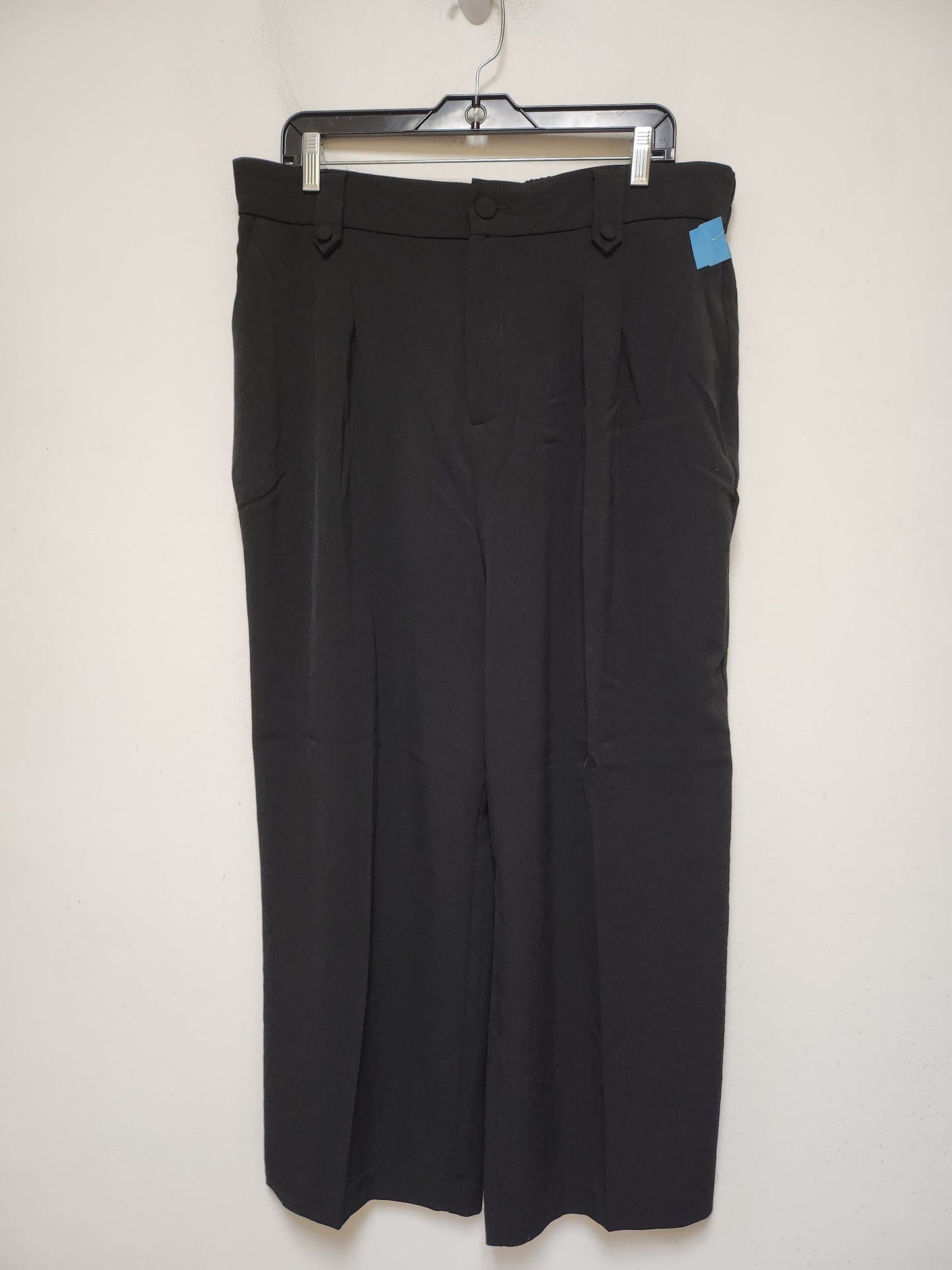 Pants Wide Leg By Clothes Mentor In Black, Size: 16