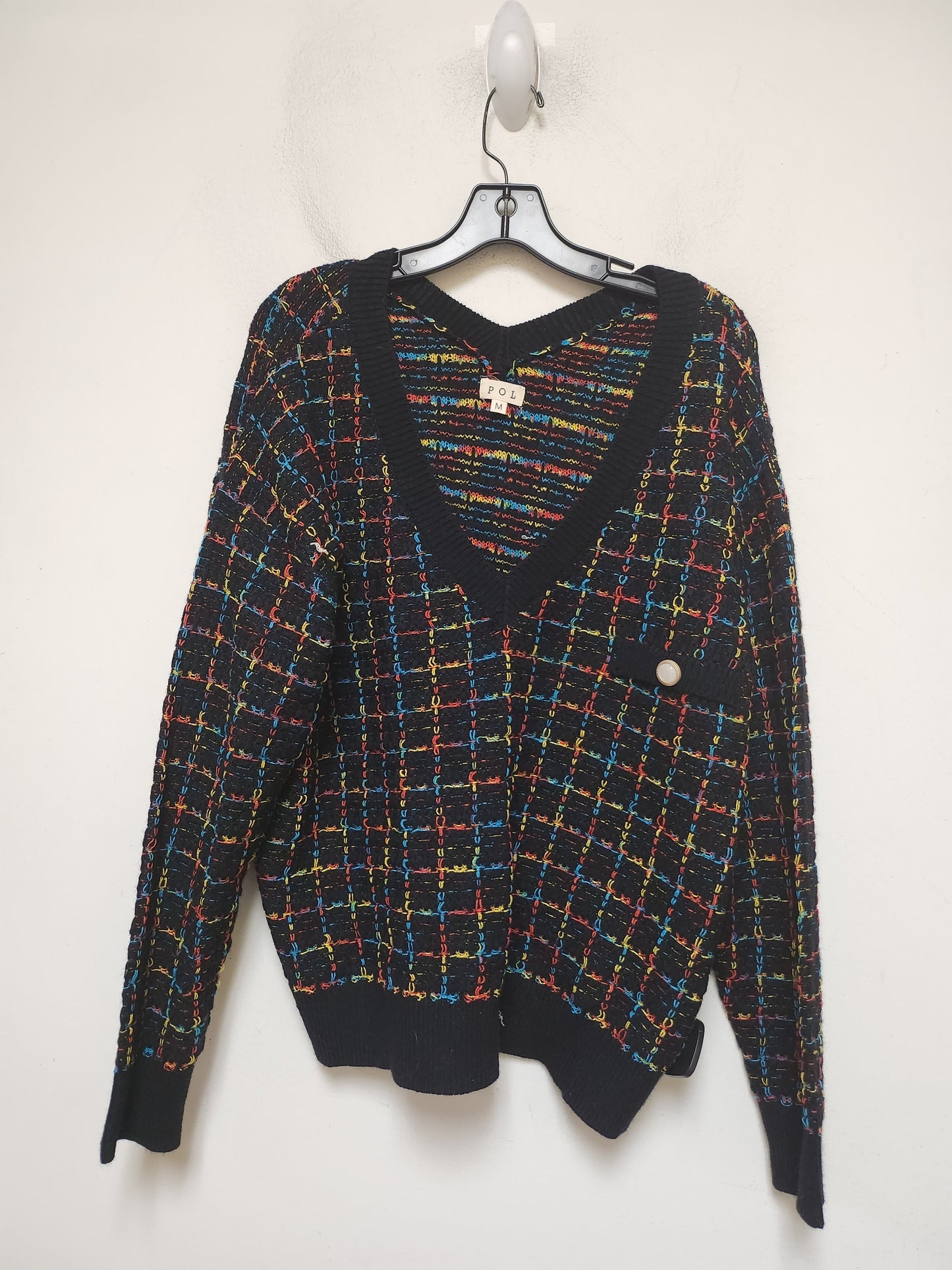 Sweater By Pol In Multi-colored, Size: M