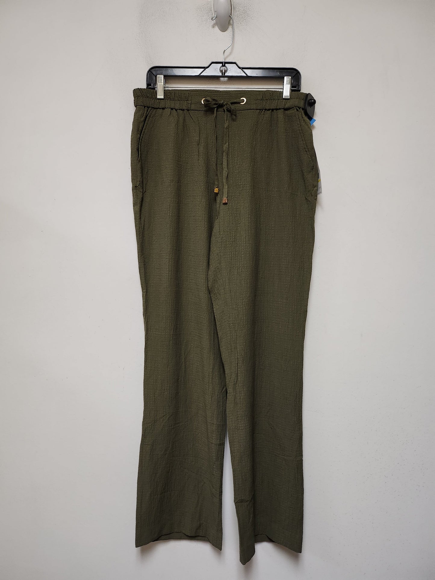 Pants Wide Leg By Calvin Klein In Green, Size: 8