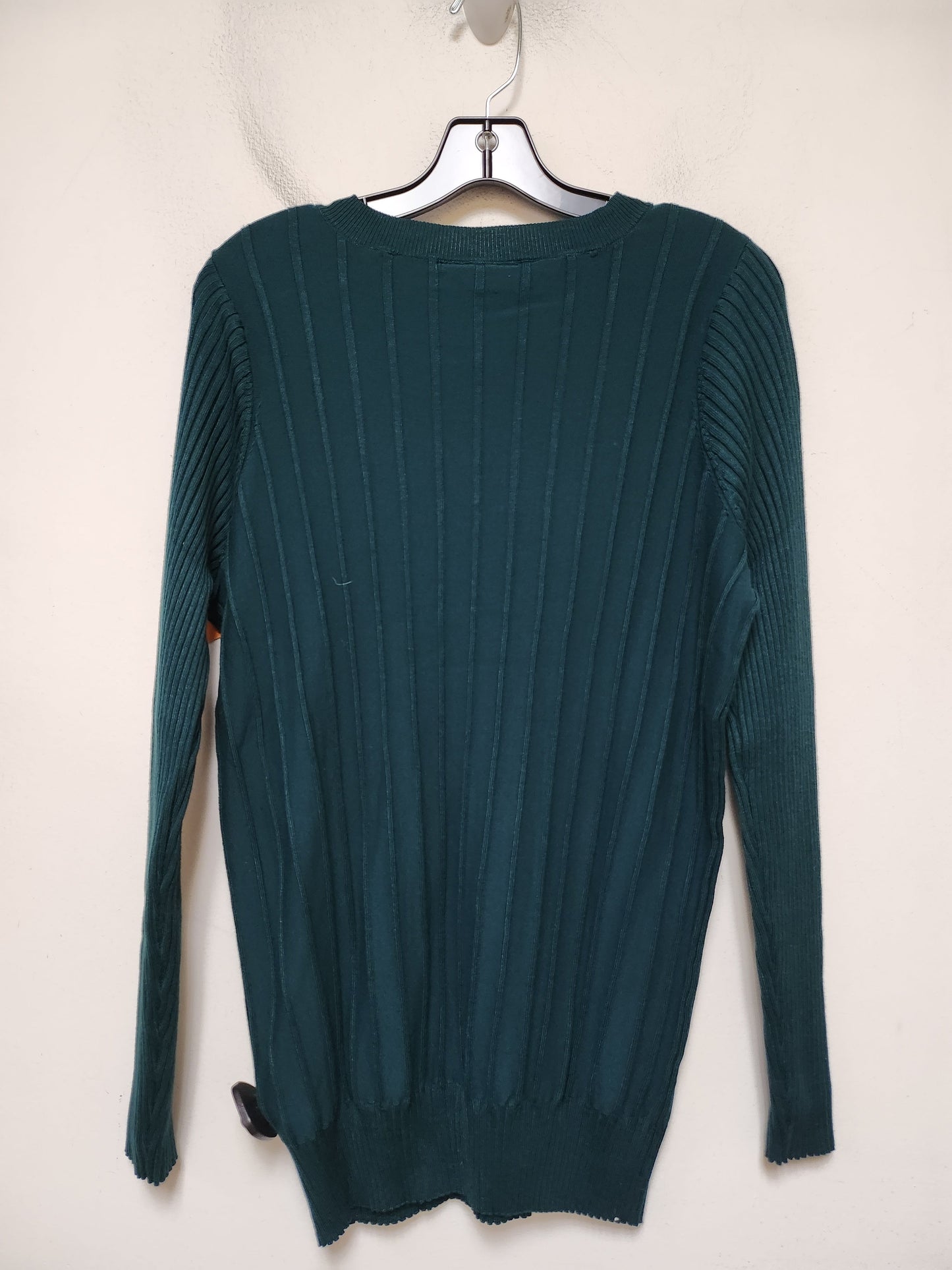 Top Long Sleeve By Lane Bryant In Green, Size: 2x