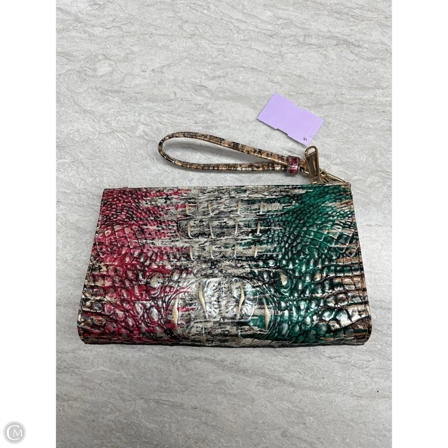 Wristlet Designer By Brahmin, Size: Large