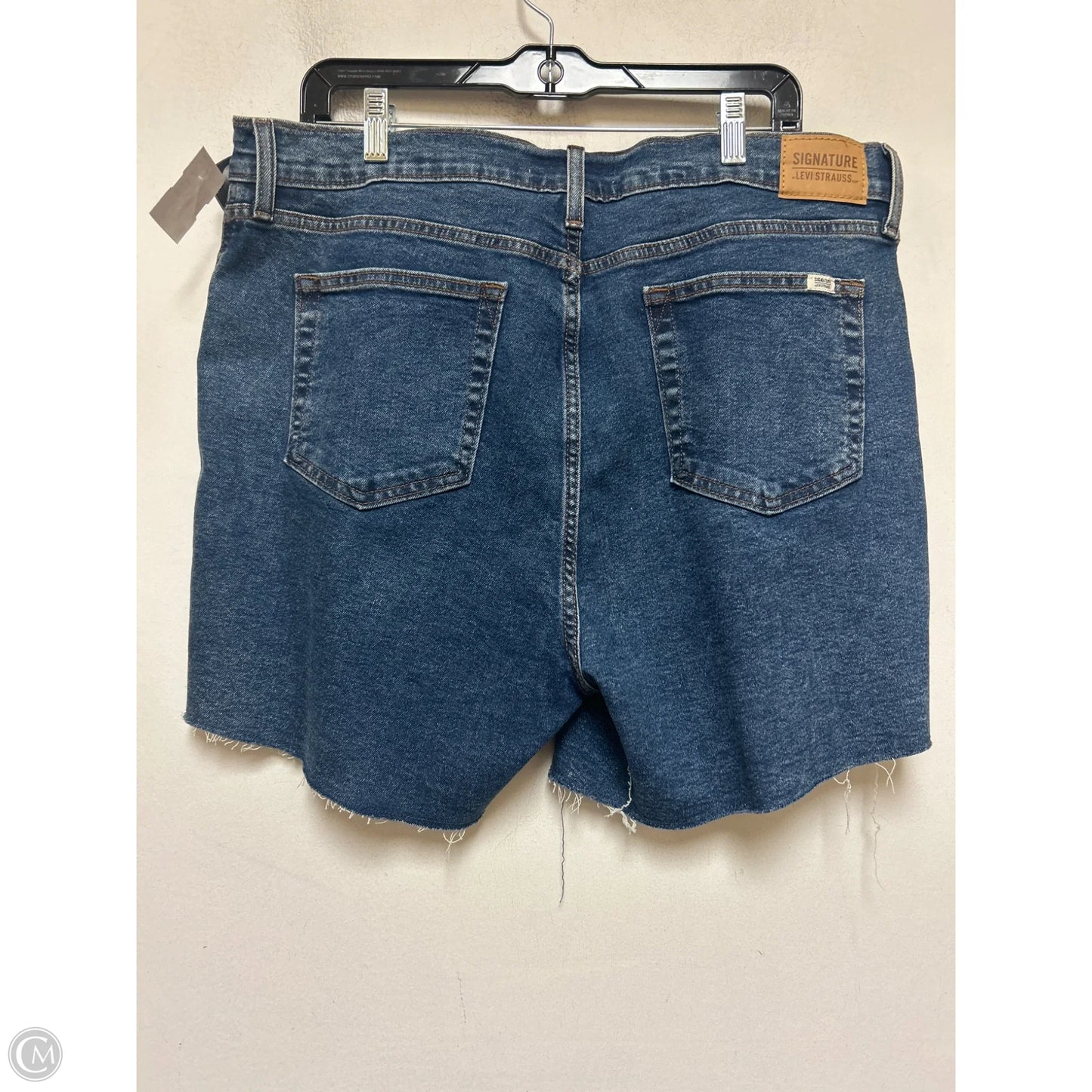 Shorts By Levis In Blue Denim, Size: 18