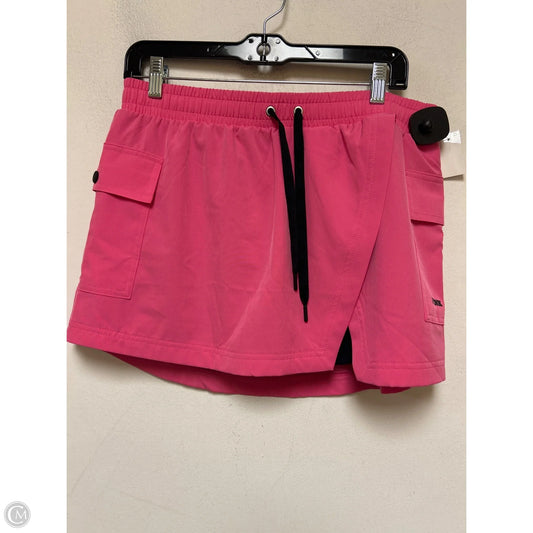 Athletic Skort By Pink In Pink, Size: L