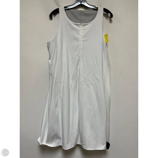 Athletic Dress By Spanx In White, Size: 2x