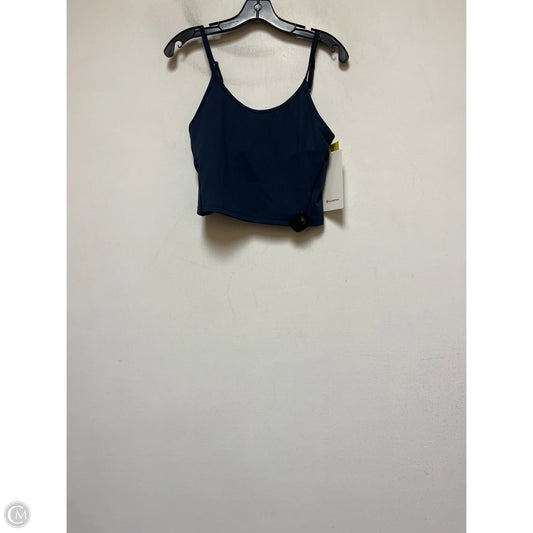 Athletic Bra By Lululemon In Blue, Size: 8