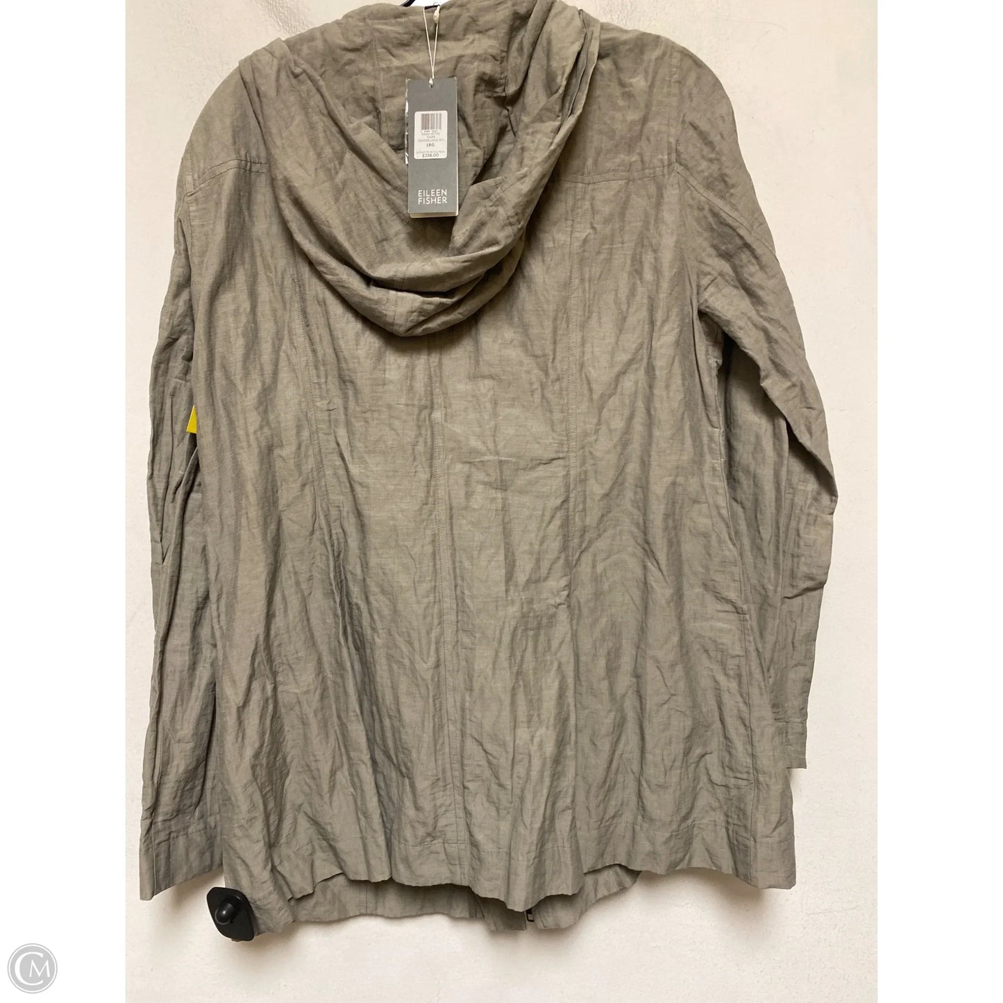 Jacket Other By Eileen Fisher In Taupe, Size: L