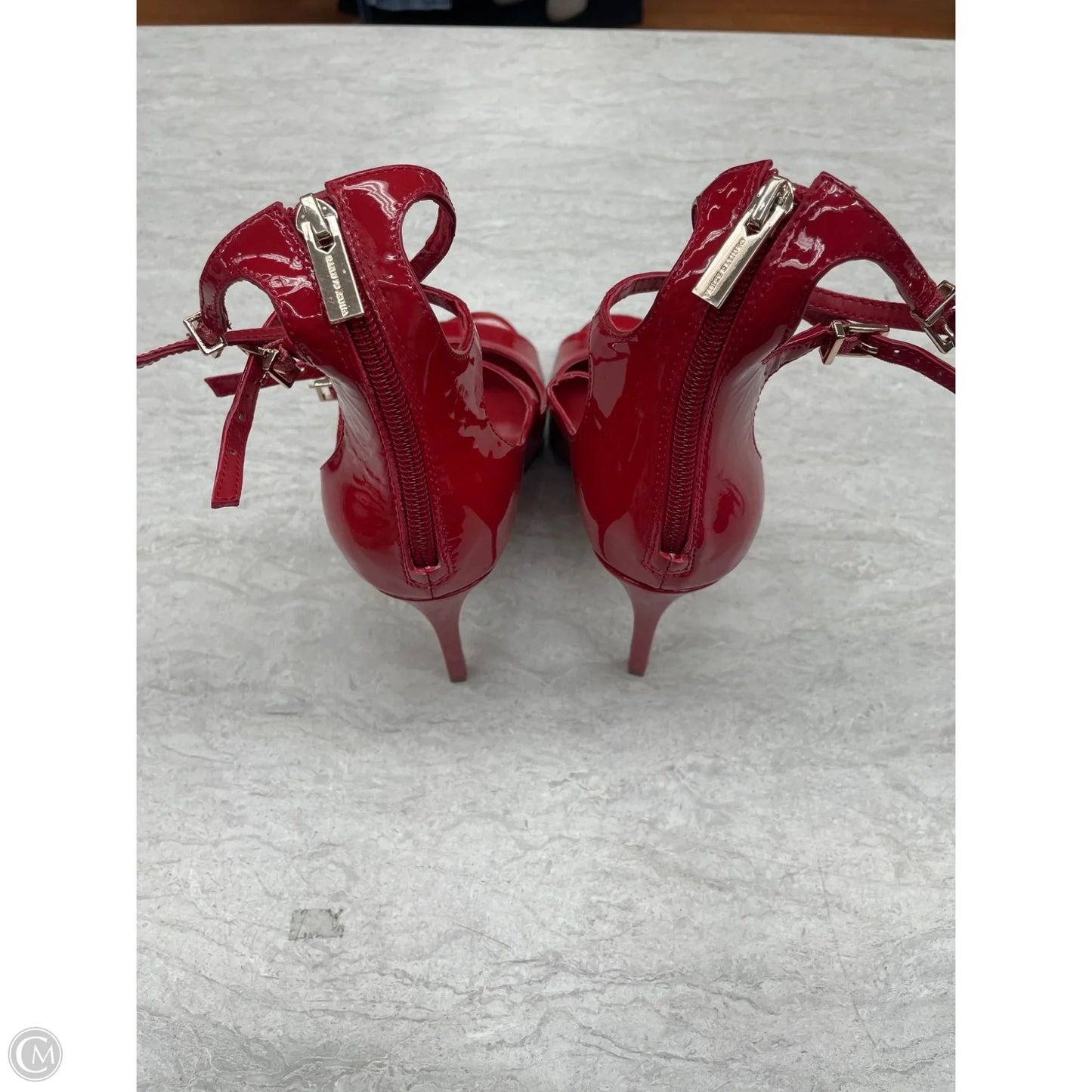 Shoes Heels Stiletto By Vince Camuto In Red, Size: 8