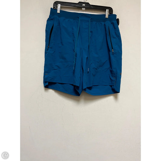 Athletic Shorts By Lululemon In Blue, Size: L