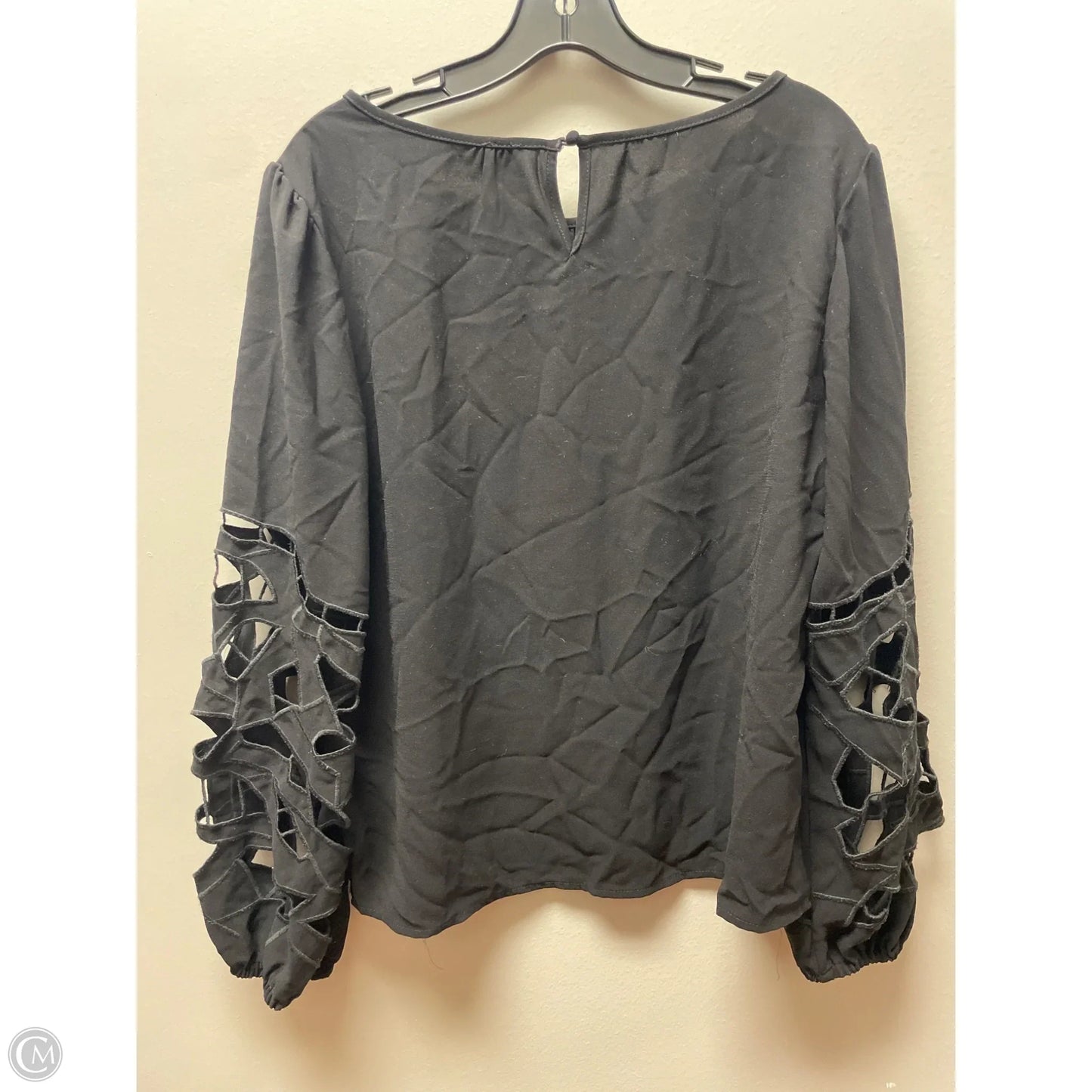 Top Long Sleeve By Joie In Black, Size: M