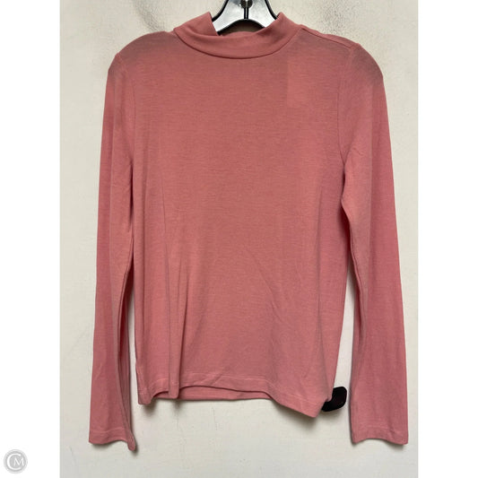 Top Long Sleeve By Loft In Pink, Size: S