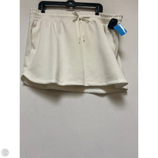 Athletic Shorts By All In Motion In Cream, Size: Xxl