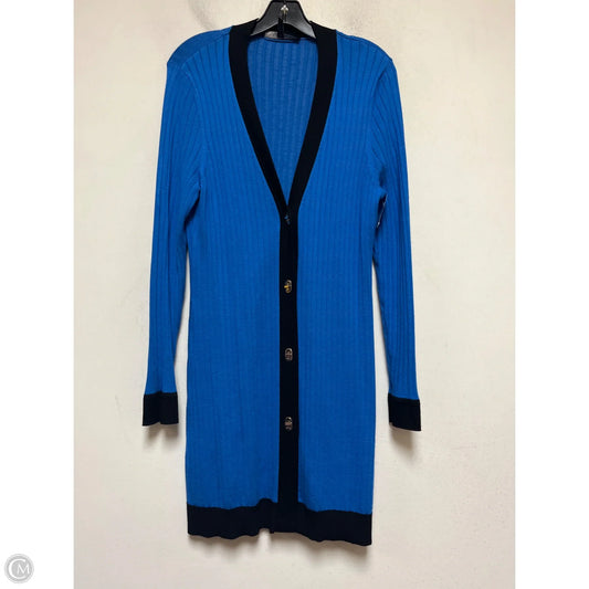 Dress Casual Short By White House Black Market In Black & Blue, Size: L