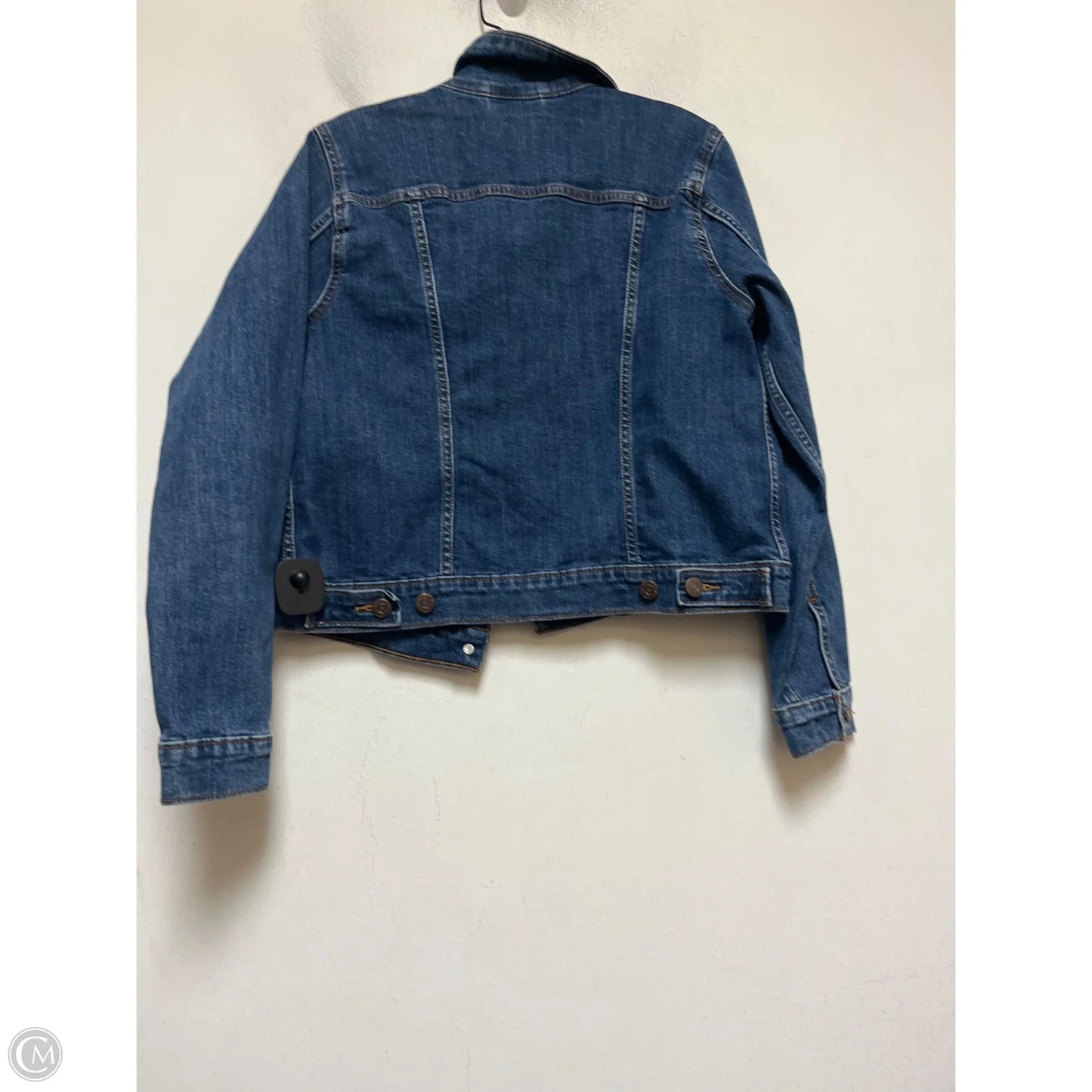 Jacket Denim By Levis In Blue Denim, Size: M