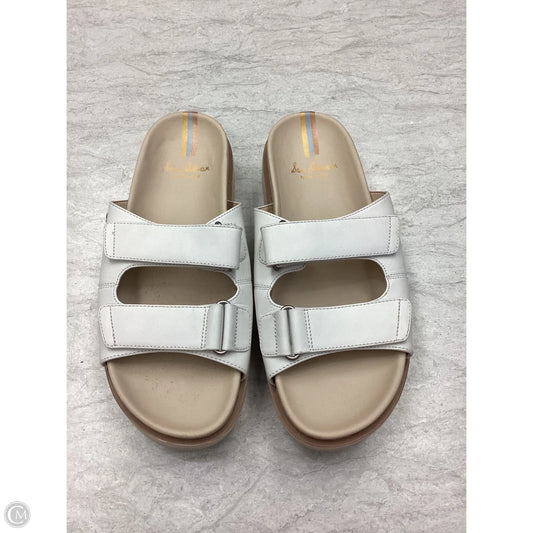Sandals Flats By Sam Edelman In Tan & White, Size: 11
