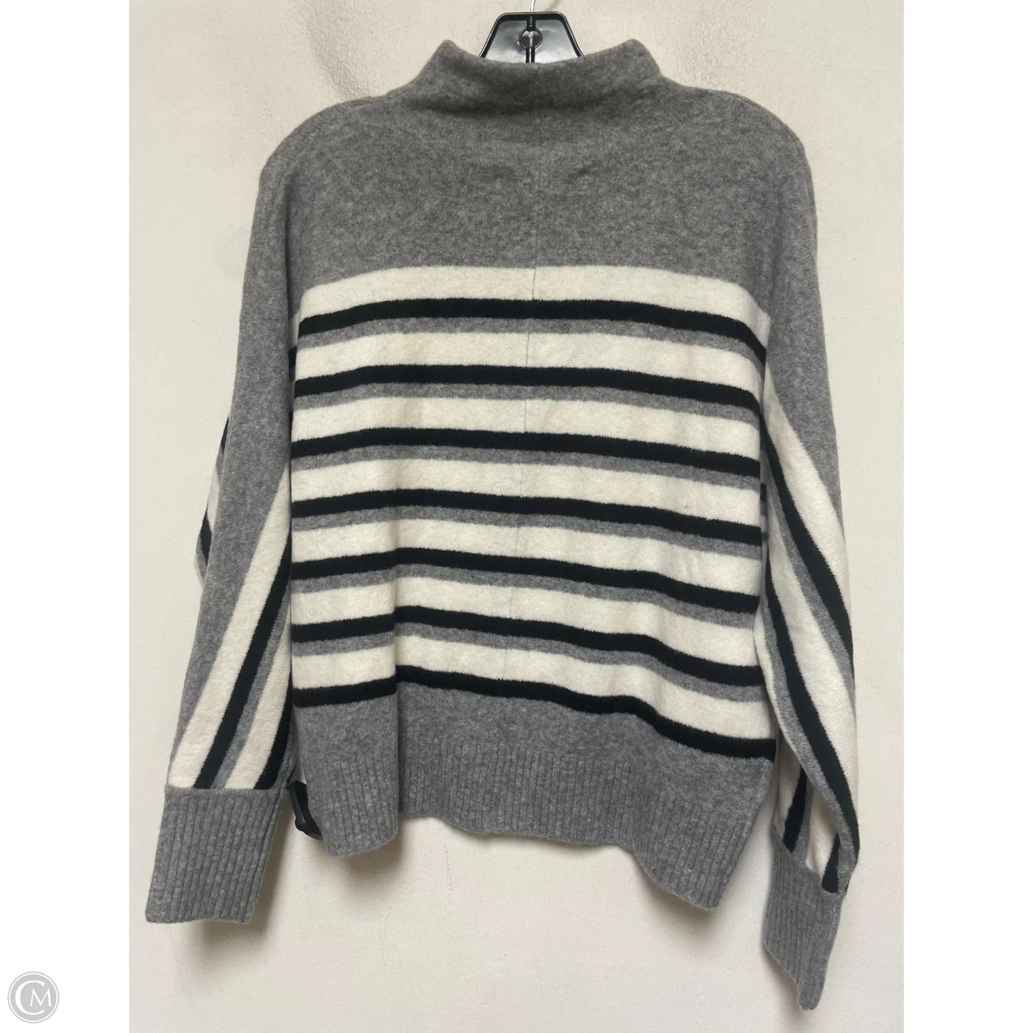 Sweater By Loft In Striped Pattern, Size: Xs