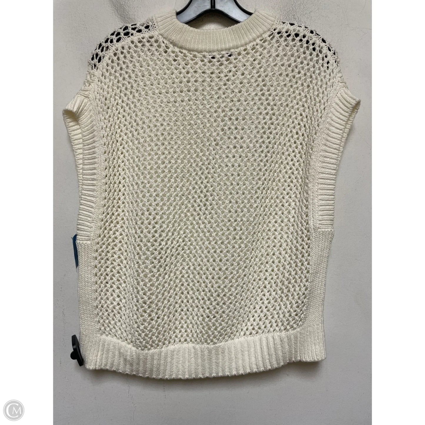 Top Short Sleeve By Madewell In Cream, Size: Xs