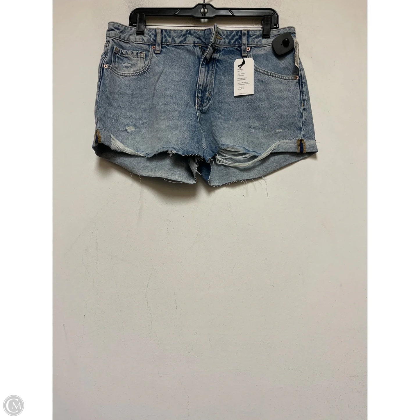 Shorts By Forever 21 In Blue Denim, Size: 8