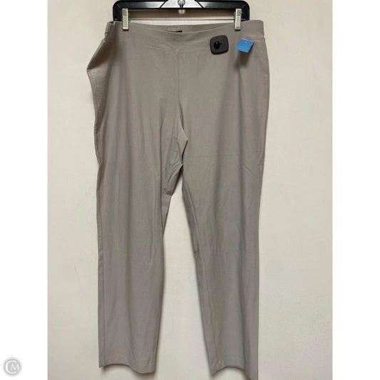 Pants Other By Eileen Fisher In Grey, Size: 12
