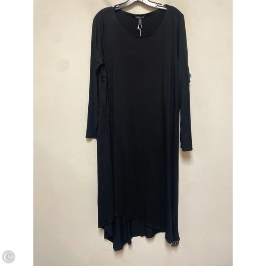 Dress Casual Midi By Eileen Fisher In Black, Size: L